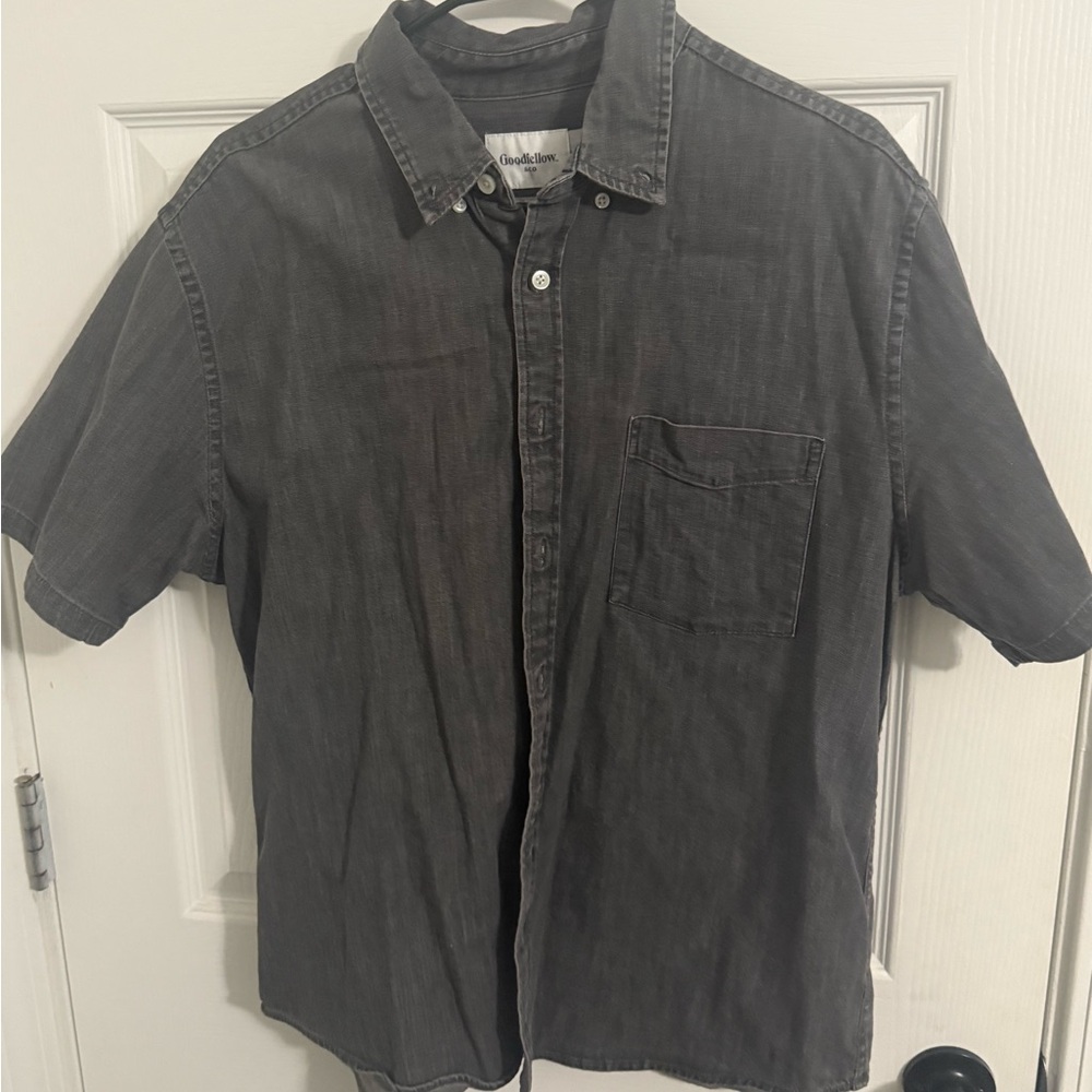 Goodfellow & Co Charcoal Button-Down Shirt